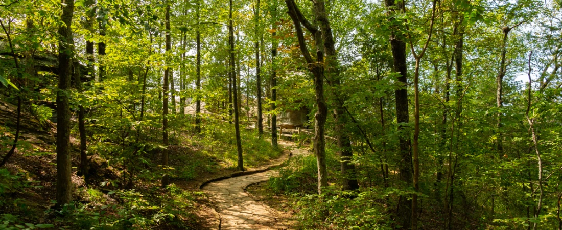 Hiking at Doris Leeper Spruce Creek Preserve
